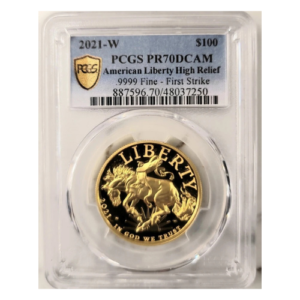 2021-W American Liberty Gold PR70