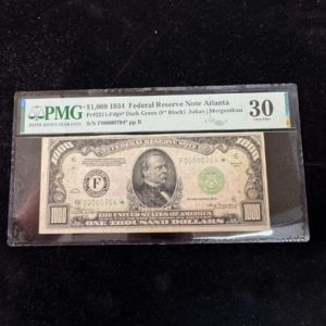 1934 Atlanta Star Note FR2211-F Low Serial